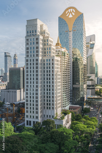 Cityscapes and Skyline of Bangkok, Thailand © Sen