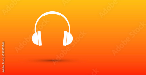 icona, cuffie, audio, musica