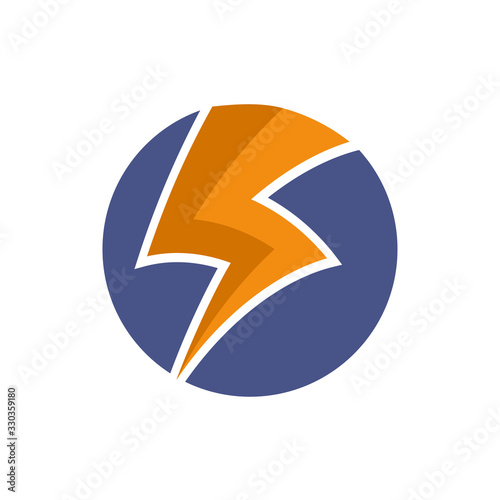 lightning bolt vector logo template Free Download lightning bolt vector logo template - GFXLoad
