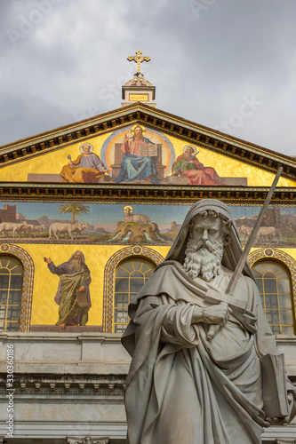 Papal Basilica of Saint Paul Outside the Walls, Rome, Italy