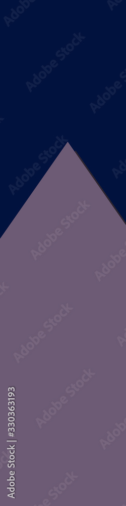 Mountains Panorame Abstract Random Placed Generative Art background illustration