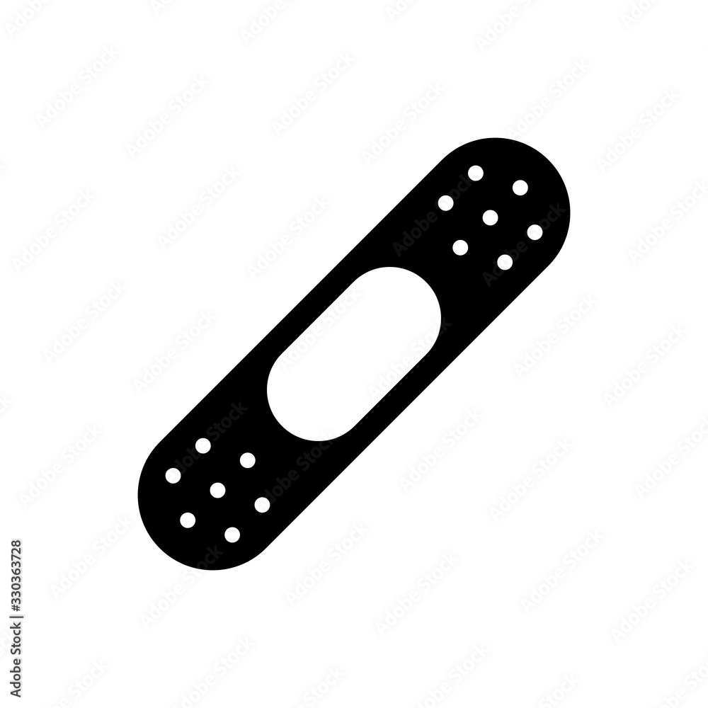 plaster medical health care icon vector plaster medical health care icon vector