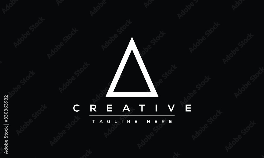 Unique modern minimalist creative letter A logo design. Vector icon template. Unique modern minimalist creative letter A logo design. Vector icon template.