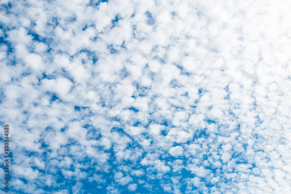 spring blue sky with fluffy clouds moved by the wind spring blue sky with fluffy clouds moved by the wind