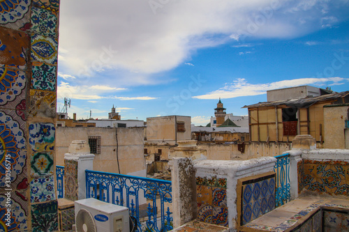 Tunesien, Tunis, Northafrika, on the top, old city, mosaic,