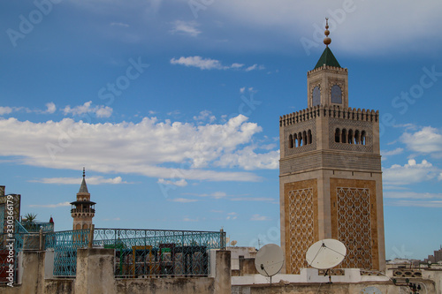 Tunesien, Tunis, Northafrika, on the top, old city, mosaic,