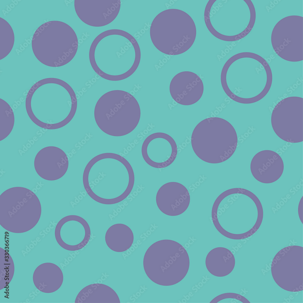 vector seamless pattern violet circles