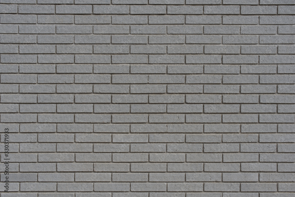 Wall made of brick gray color Wall made of brick gray color