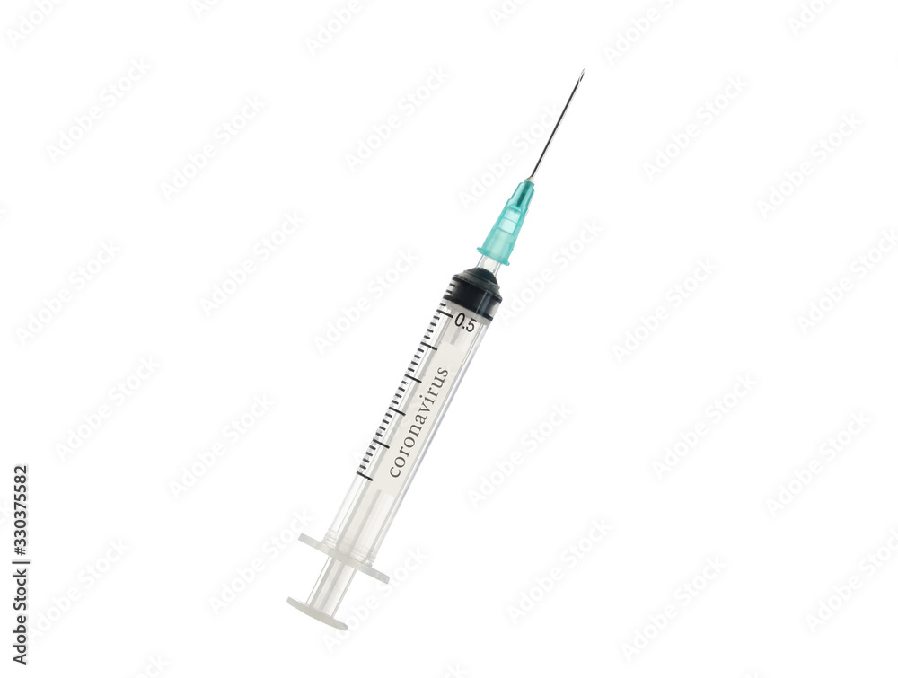 syringe and corona virus / syringe and corona virus syringe and corona virus / syringe and corona virus
