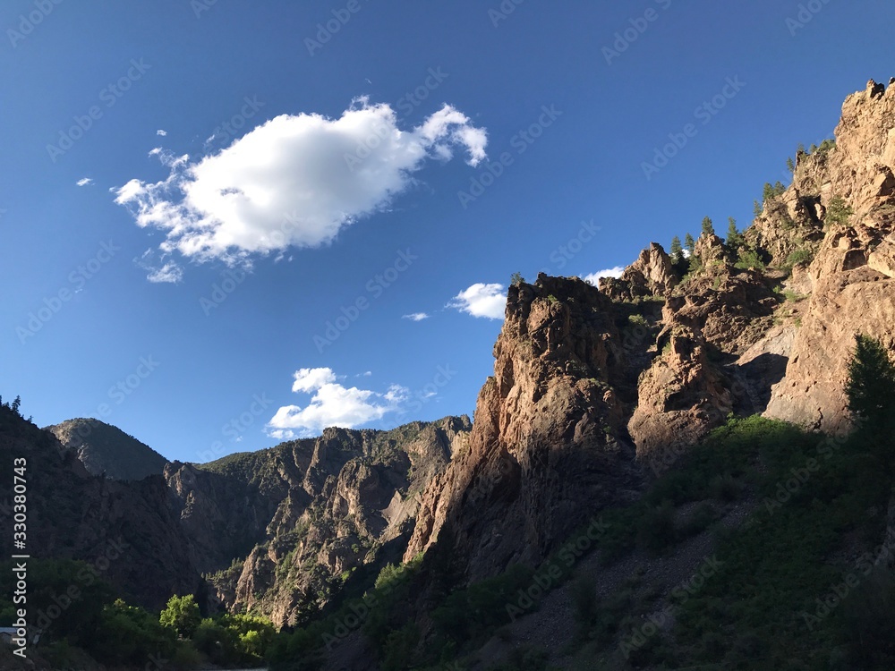 Obraz premium Deep Valley Black Canyon