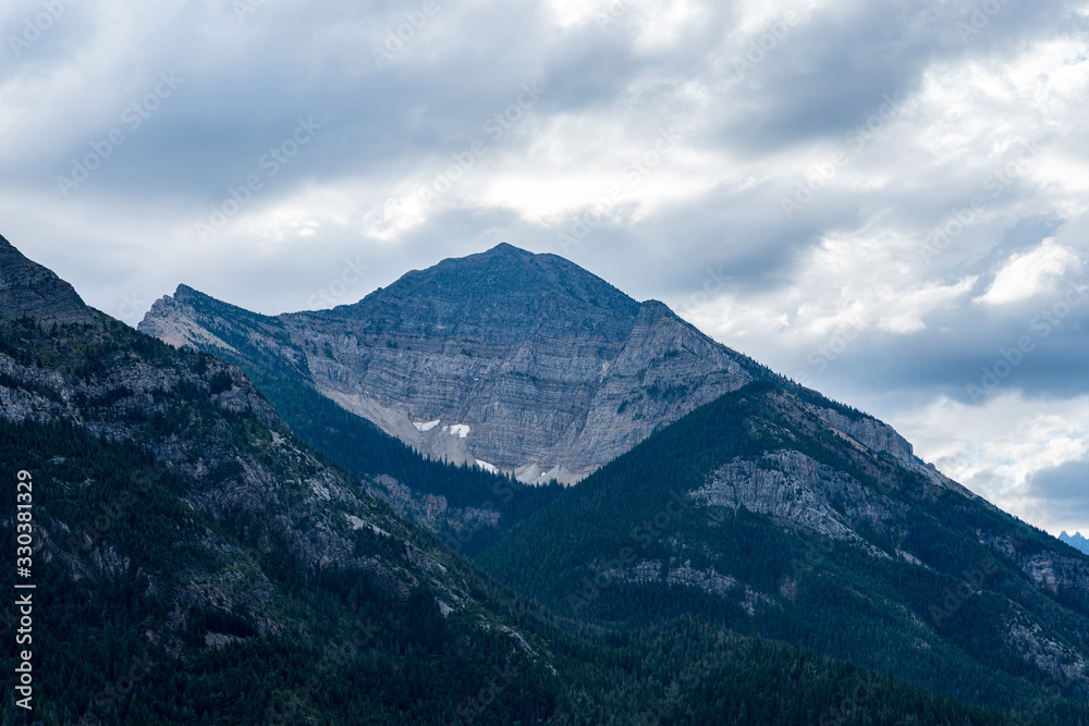 Mountains in Waterton National Park