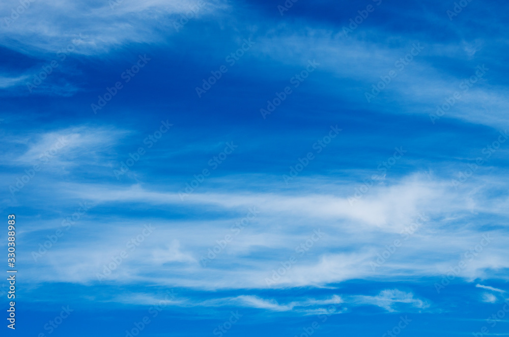 White clouds in blue sky. White clouds in blue sky.