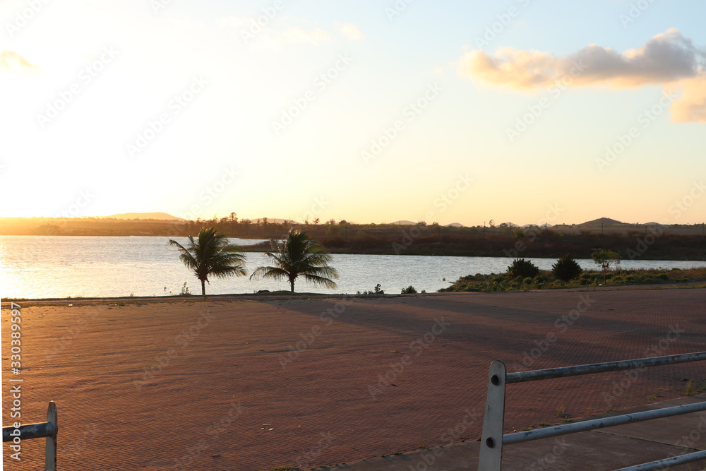 Perucaba Lake of the city of Arapiraca, Brazil. Perucaba Lake of the city of Arapiraca, Brazil.