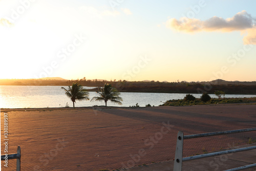 Perucaba Lake of the city of Arapiraca, Brazil.