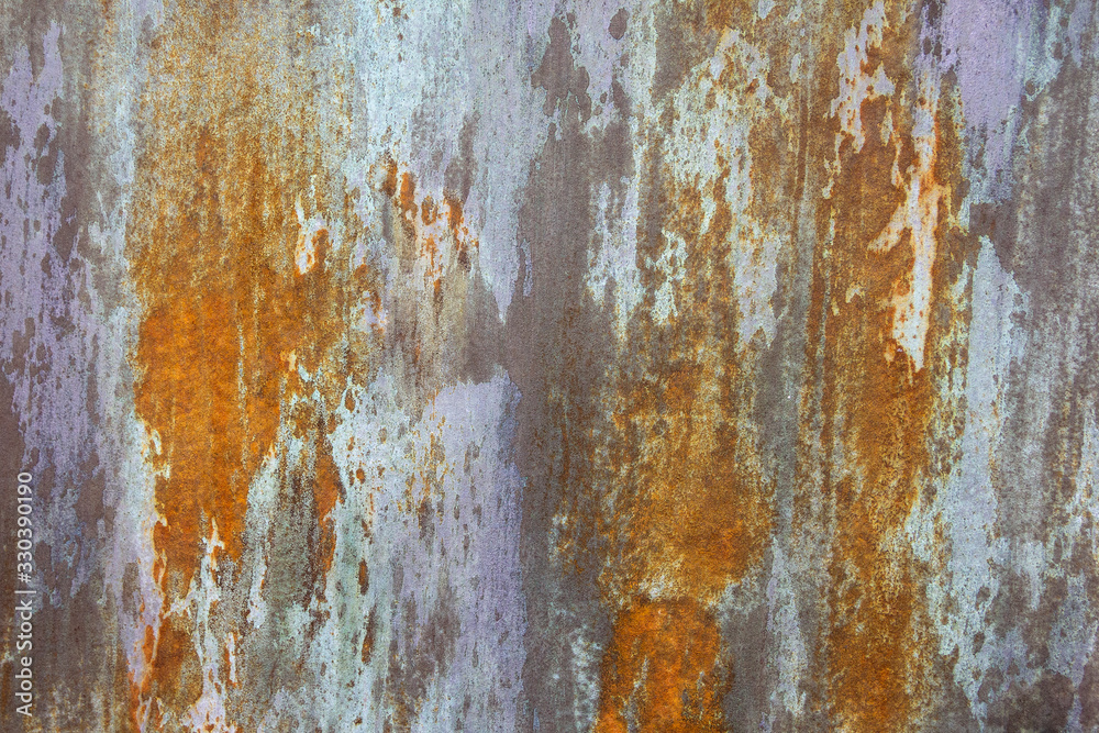 An old ragged plaster wall texture. Background An old ragged plaster wall texture. Background