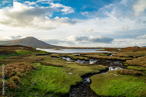 Landscape of Mallaranny, County Mayo, Ireland