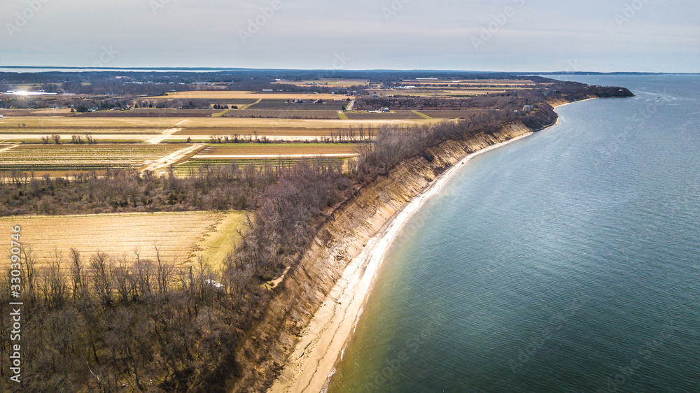 Aerial North Shore Long Island