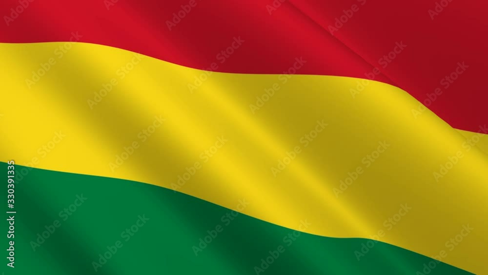 3d rendering bolivia flag waving animation full screen background, for celebrating independence day. 3d rendering bolivia flag waving animation full screen background, for celebrating independence day.