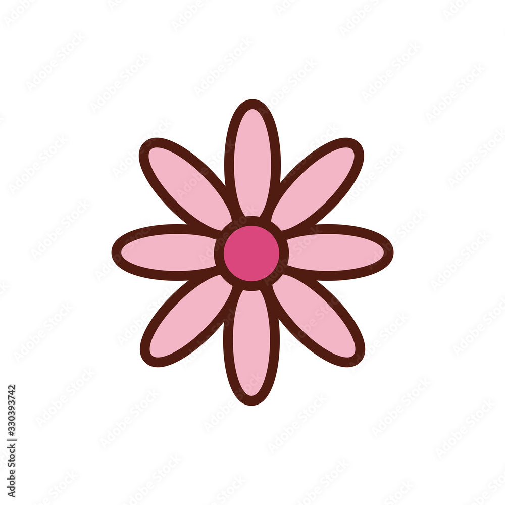 beautifull flower garden spring flat style beautifull flower garden spring flat style
