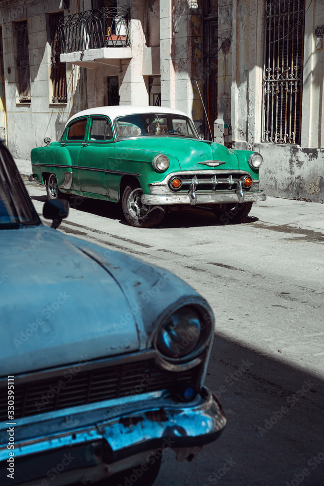 Classic old cars in Havana