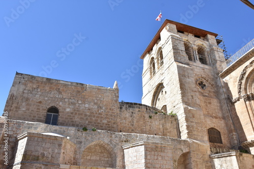 Fototapeta Naklejka Na Ścianę i Meble -  The Church of the Holy Sepulchre in Jerusalem