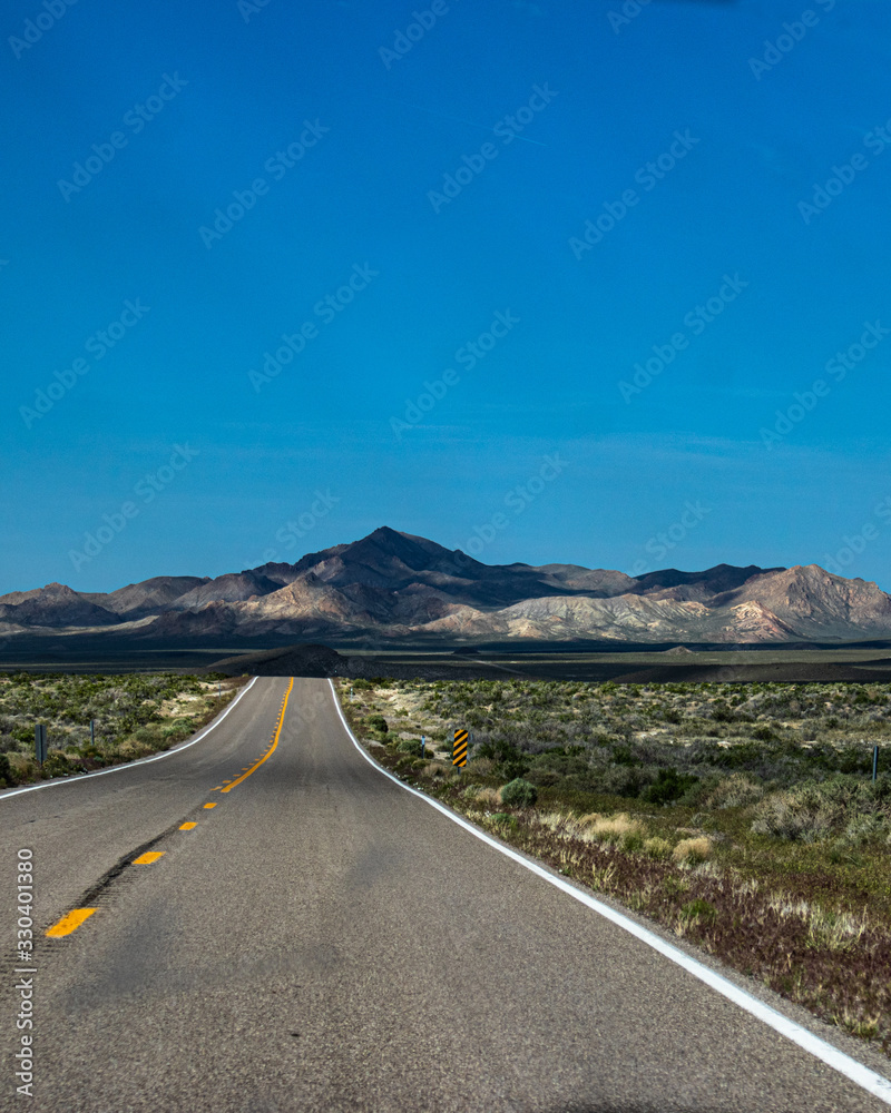 road in the desert