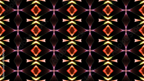 seamless abstract futuristic pattern illustration 3d render