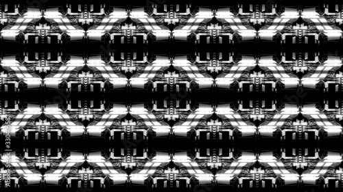 seamless abstract futuristic pattern illustration 3d render
