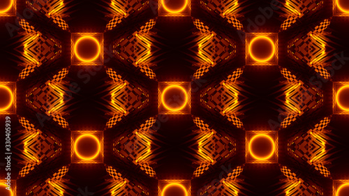 seamless abstract futuristic pattern illustration 3d render