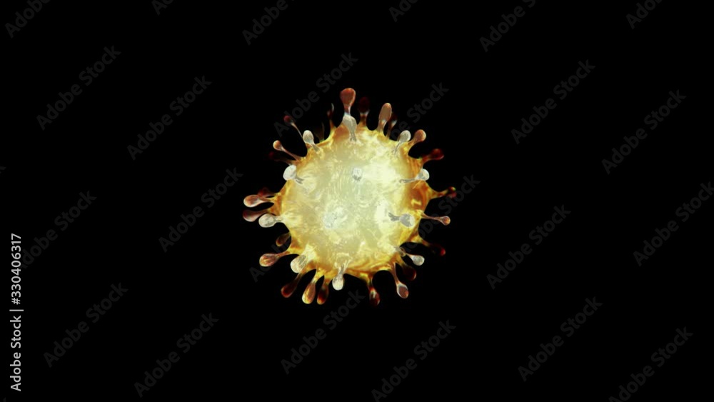 Corona Virus Growing Epidemic. HIV Covid19, Flu. Space For Virus Infection Visualization Include Alpha - 3D Illustration Corona Virus Growing Epidemic. HIV Covid19, Flu. Space For Virus Infection Visualization Include Alpha - 3D Illustration