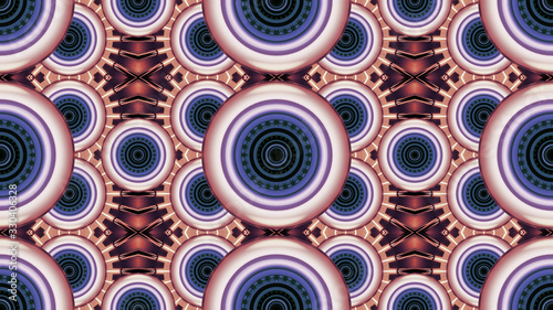 seamless abstract futuristic pattern illustration 3d render