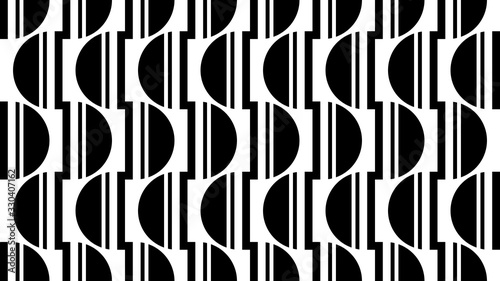seamless abstract retro pattern illustration 3d render