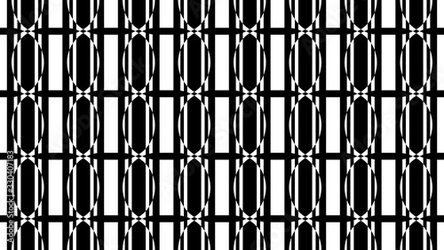 seamless abstract retro pattern illustration 3d render
