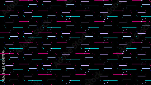 seamless abstract retro pattern illustration 3d render
