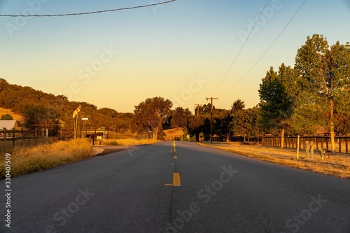 Sunrise in Templeton, California.