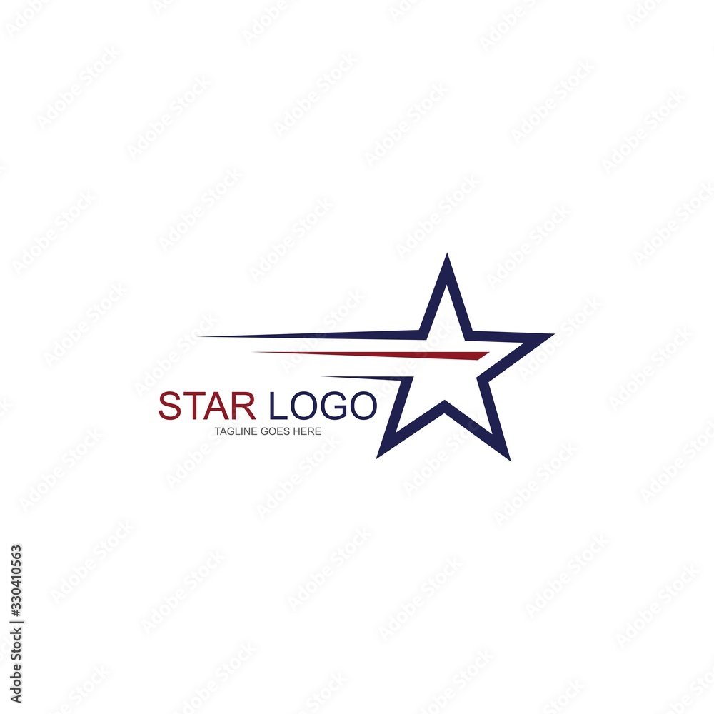 Star Logo Template vector icon