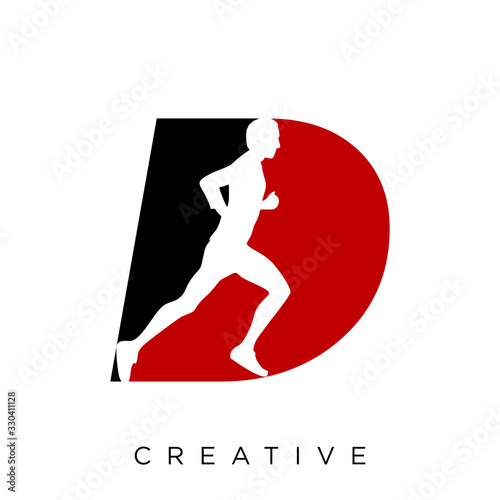 d run logo design
