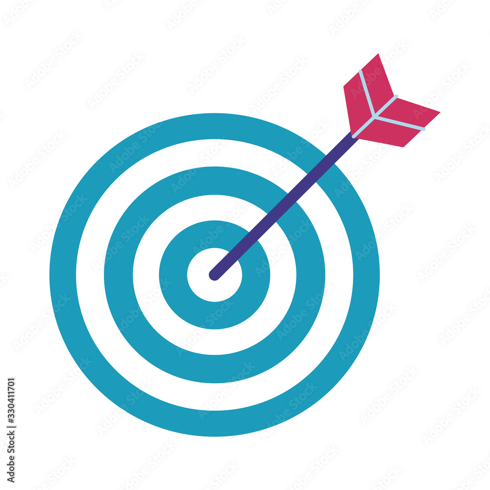 target arrow flat style icon target arrow flat style icon