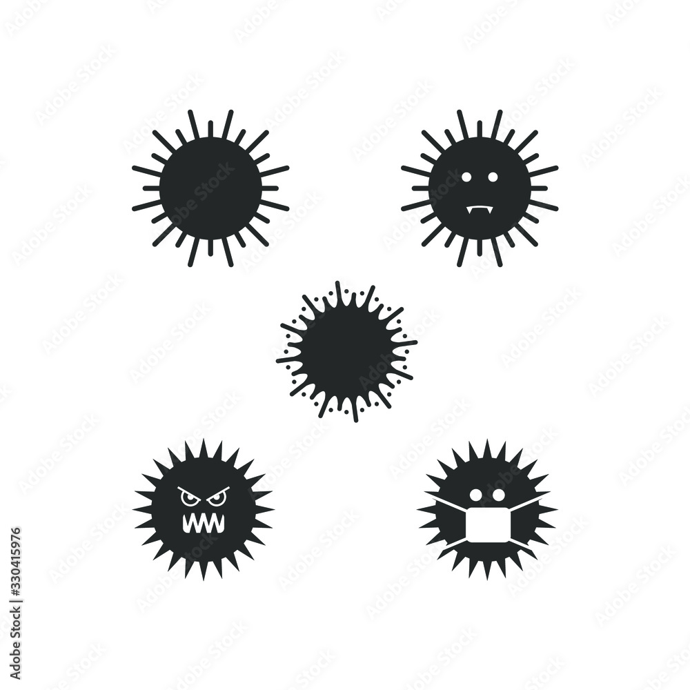 VECTOR WITH THE LATEST CORONA VIRUS THEMES