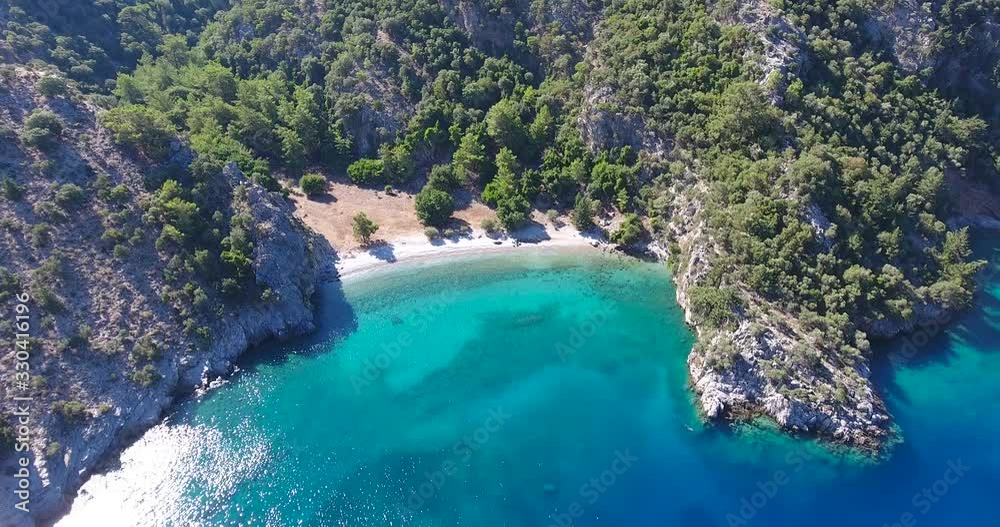 Kargicak bay from dalyan mugla turkey