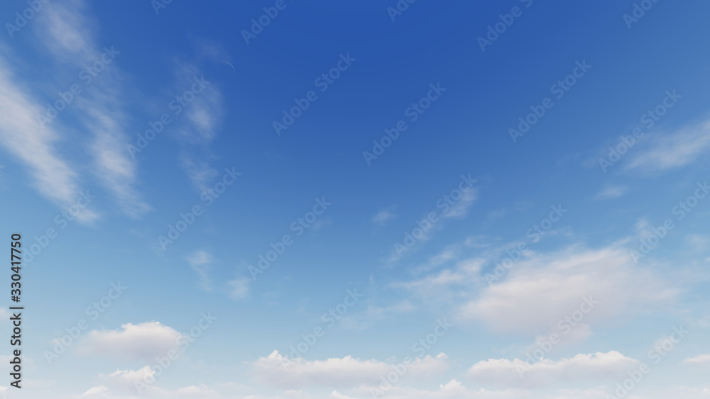 Cloudy blue sky abstract background, blue sky background with tiny clouds