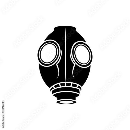 Face mask icon vector logo