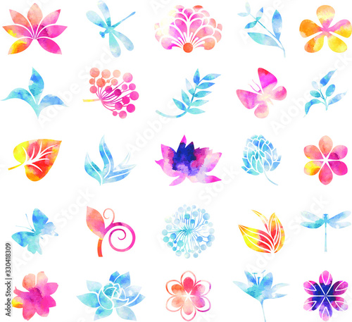 Aquarel style