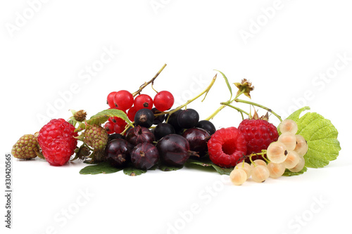 Different berries mix