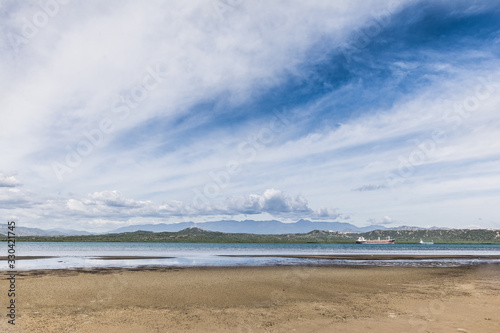 beach and sea