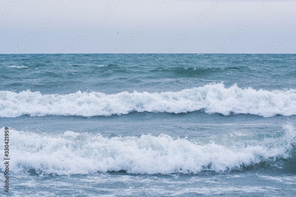 Waves in ocean