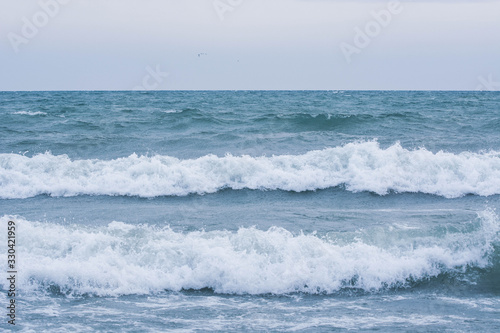 Waves in ocean