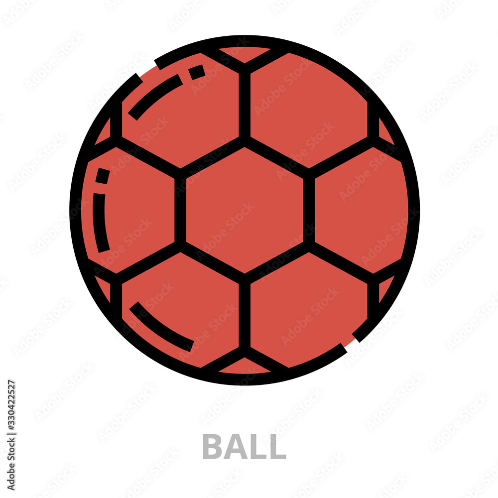 Fototapeta premium Ball icon