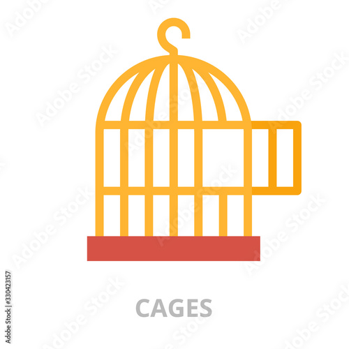 Cages icon © monkik.