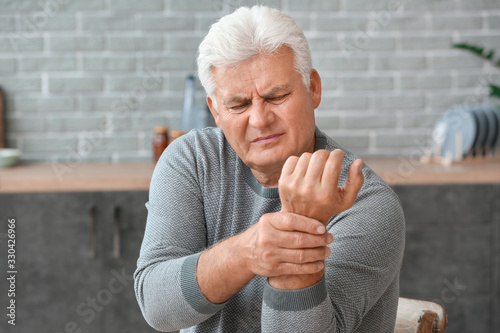 Senior man suffering from P...
